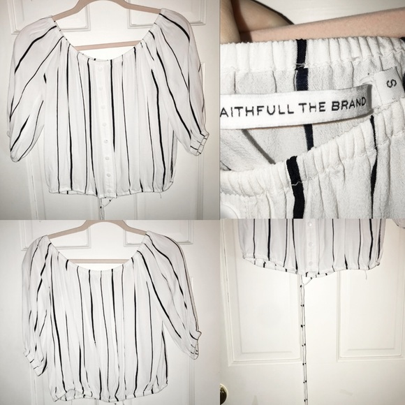 Faithful the Brand Shutterbabe Top - Planet Blue - Picture 8 of 8